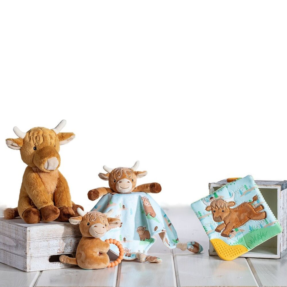 Mary Meyer - Hetty Highland Cow Crinkle Teether