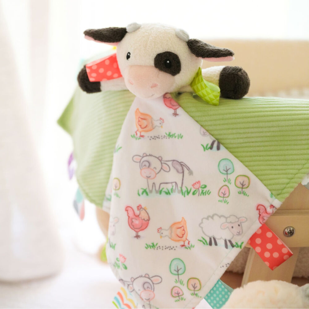 Mary Meyer - Taggies - Buttercup Cow Character Blanket