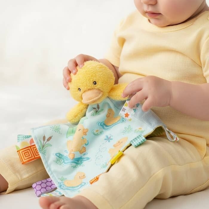 Mary Meyer - Taggies - Dunkin Duck Character Blanket