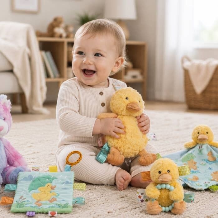 Mary Meyer - Taggies - Dunkin Duck Plush 25cm