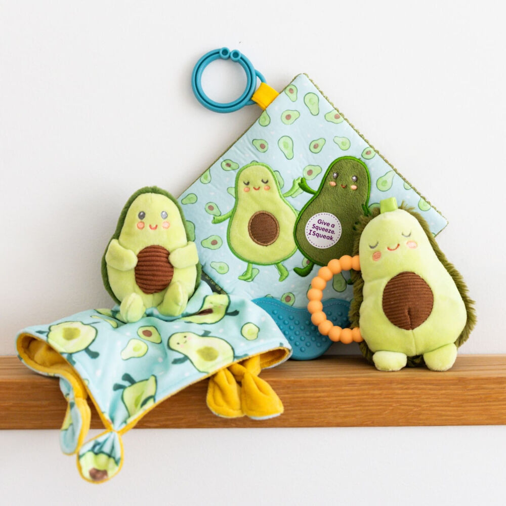 Mary Meyer - Sweet Soothies - Yummy Avocado Crinkle Teether