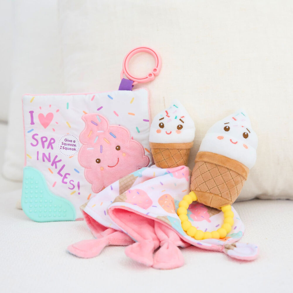Mary Meyer - Sweet Soothies - Ice Cream Teether Rattle