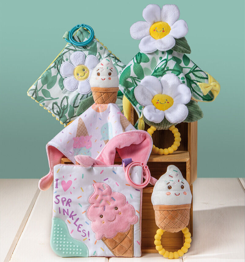 Mary Meyer - Sweet Soothies - Daisy Teether Rattle