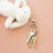 Mary Meyer - Soft Bunny White Bag Charm