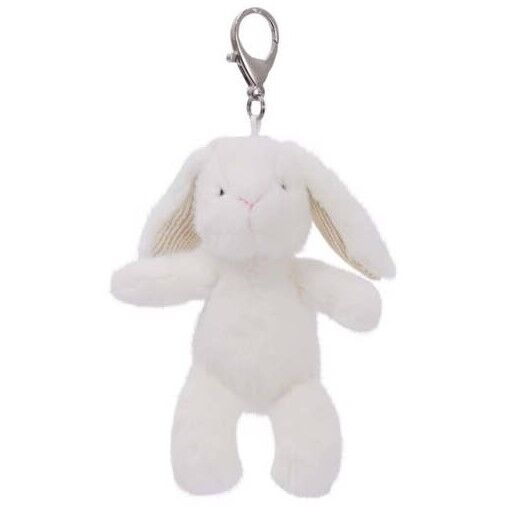 Mary Meyer - Soft Bunny White Bag Charm