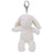 Mary Meyer - Soft Bunny White Bag Charm