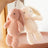 Mary Meyer - Nubby Bunny White Bag Charm