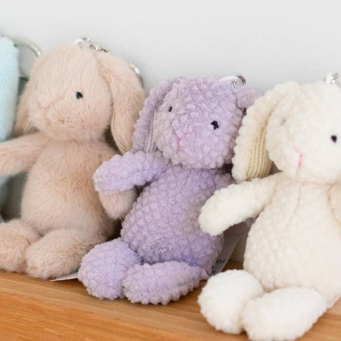 Mary Meyer - Nubby Bunny Purple Bag Charm