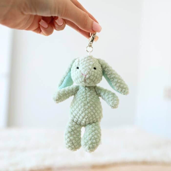 Mary Meyer - Nubby Bunny Sage Bag Charm