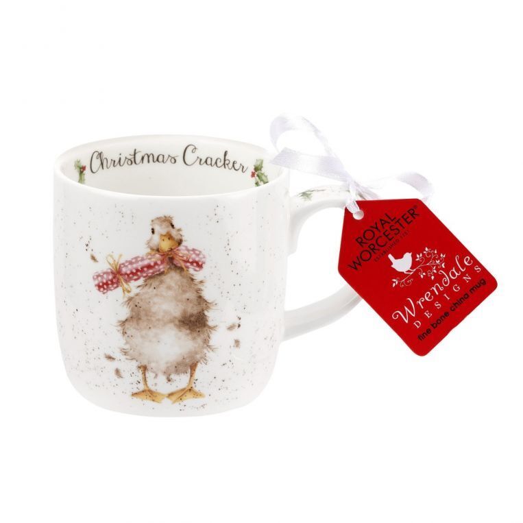 Royal Worcester Wrendale Christmas Mug - Christmas Cracker