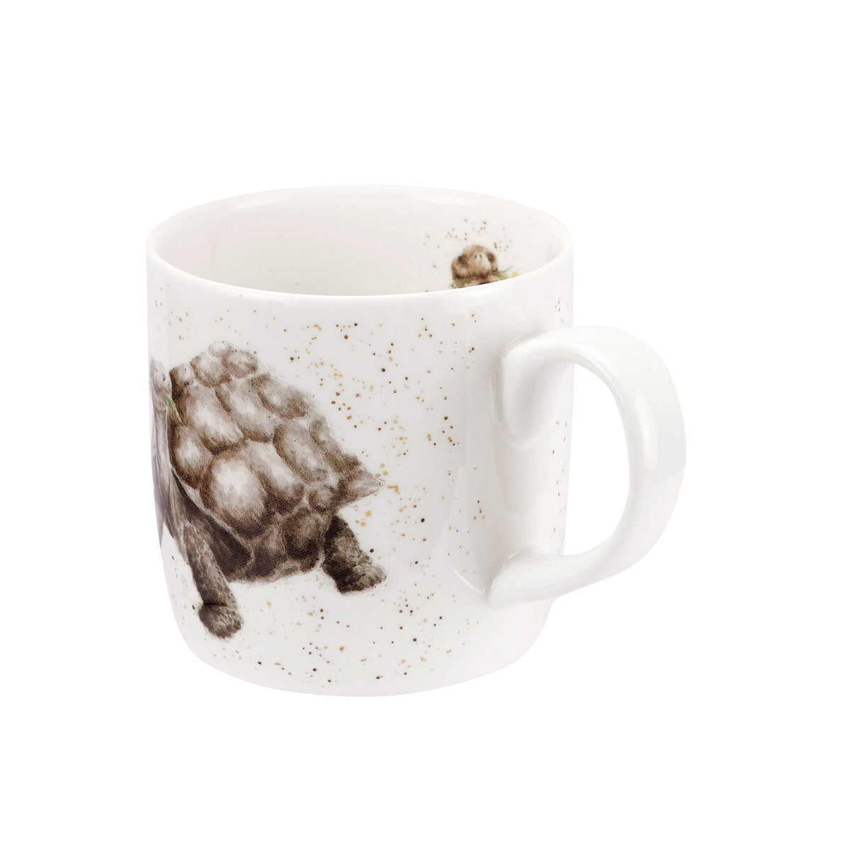 Royal Worcester Wrendale Mug - Aged to Perfection Tortoise