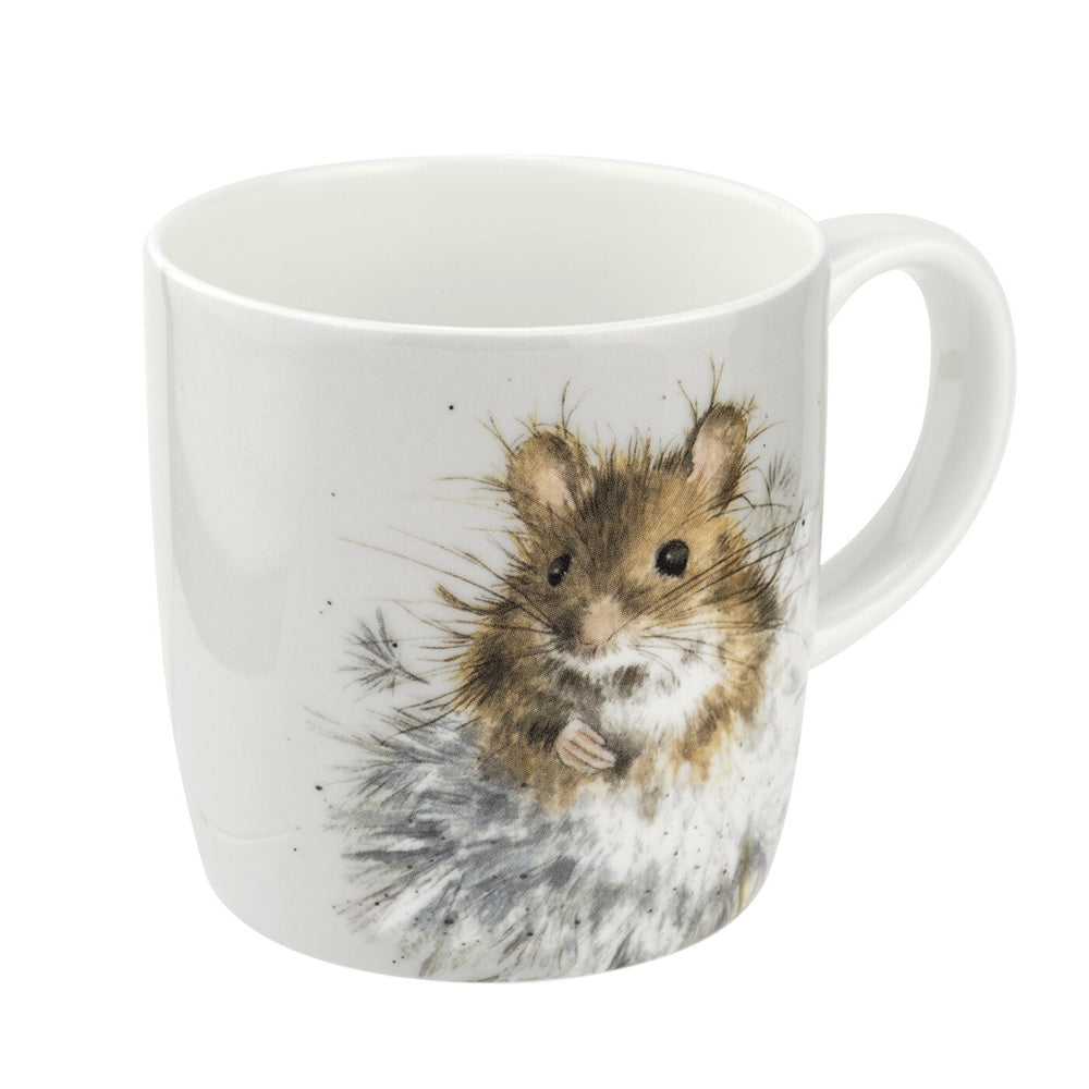 Royal Worcester Wrendale Grand Mug - Mouse in a Dandelion