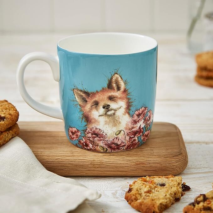 Royal Worcester Wrendale Grand Mug - Poppy Field