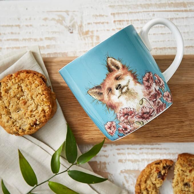 Royal Worcester Wrendale Grand Mug - Poppy Field