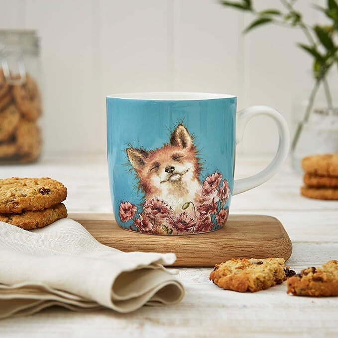Royal Worcester Wrendale Grand Mug - Poppy Field