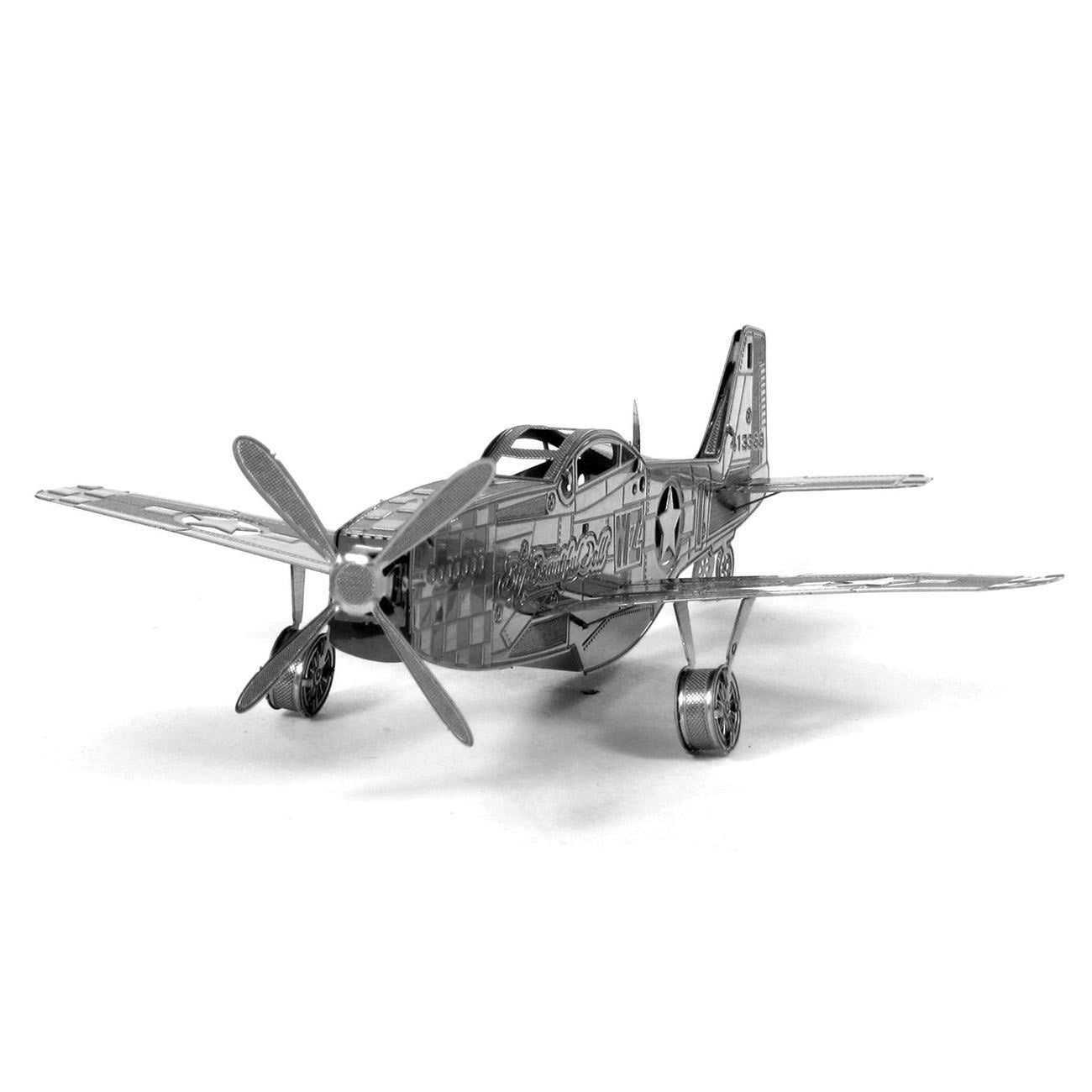 Metal Earth - 3D Metal Model Kit - Mustang P-51