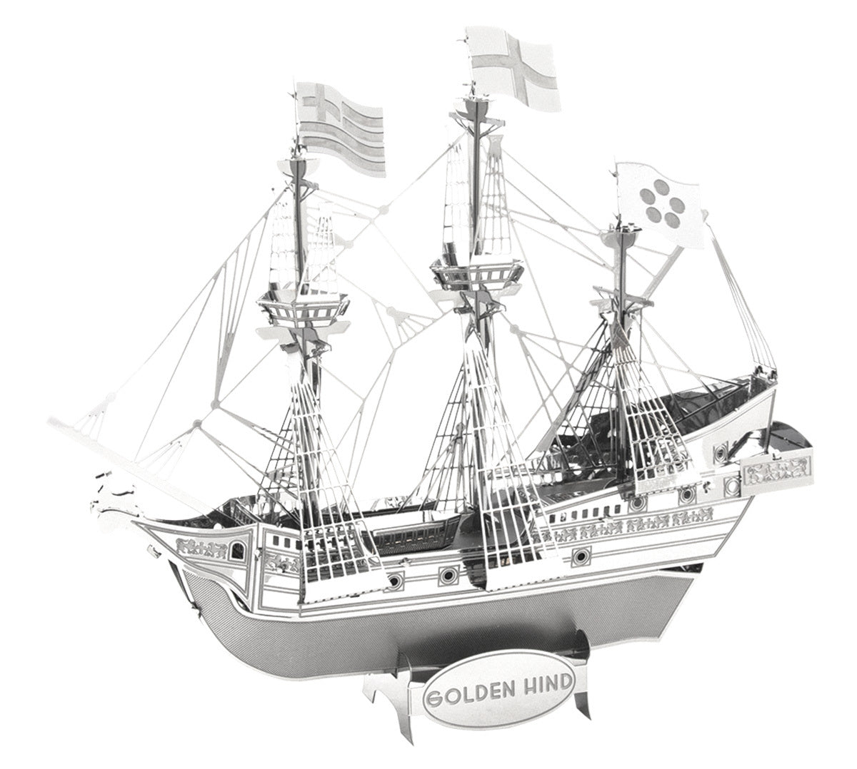 Metal Earth - 3D Metal Model Kit - Golden Hind