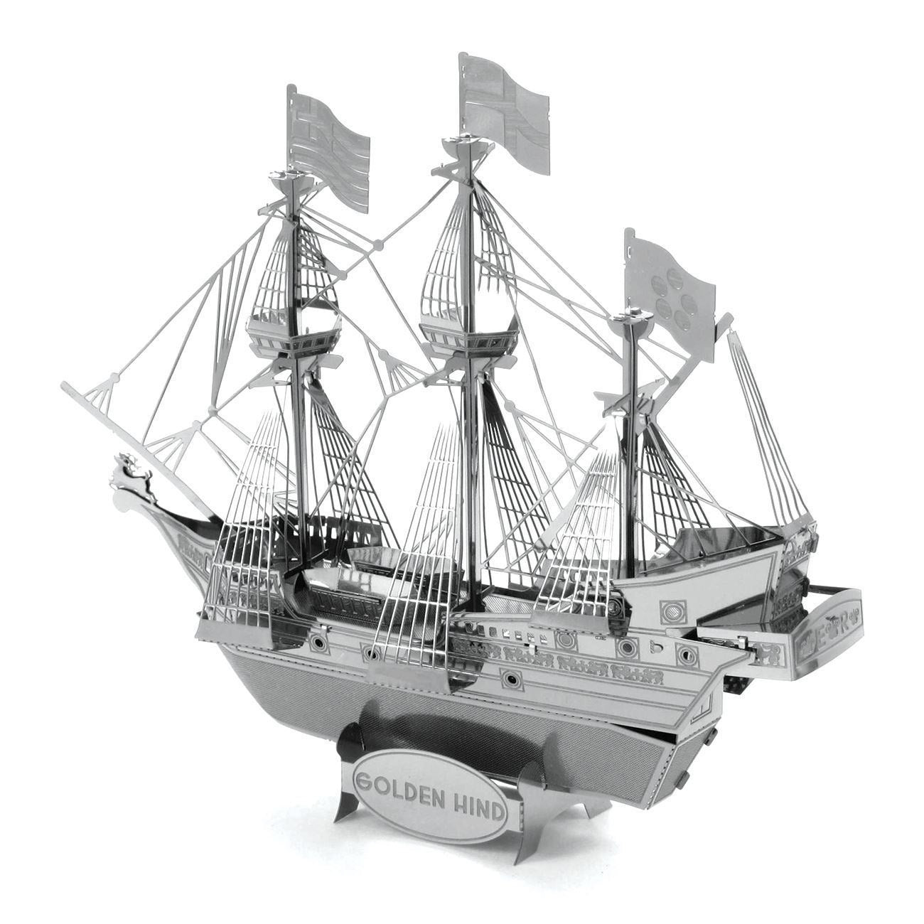 Metal Earth - 3D Metal Model Kit - Golden Hind