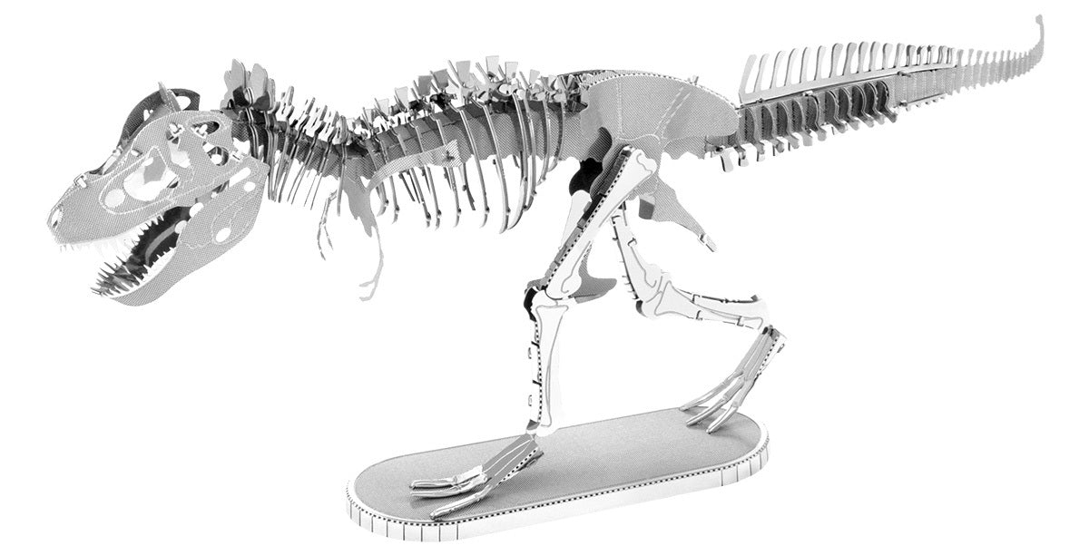 Metal Earth - 3D Metal Model Kit - Dinosaur Tyrannosaurus Rex Skeleton