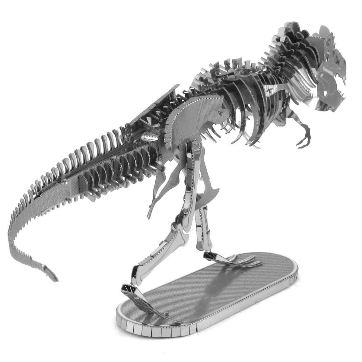 Metal Earth - 3D Metal Model Kit - Dinosaur Tyrannosaurus Rex Skeleton