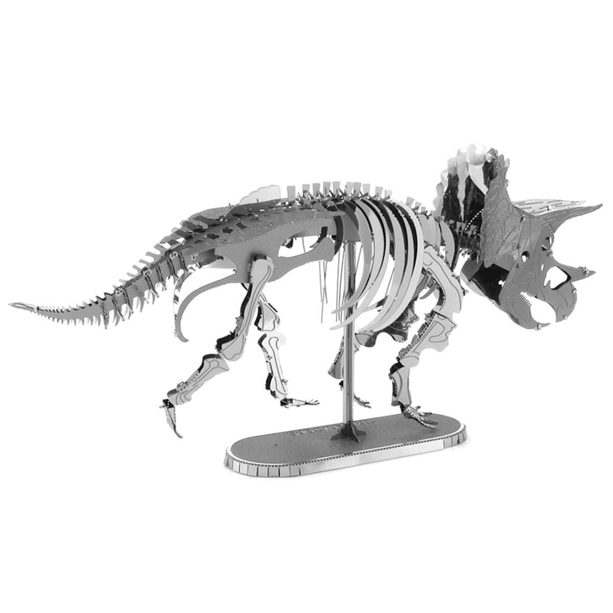 Metal Earth - 3D Metal Model Kit - Dinosaur Triceratops Skeleton