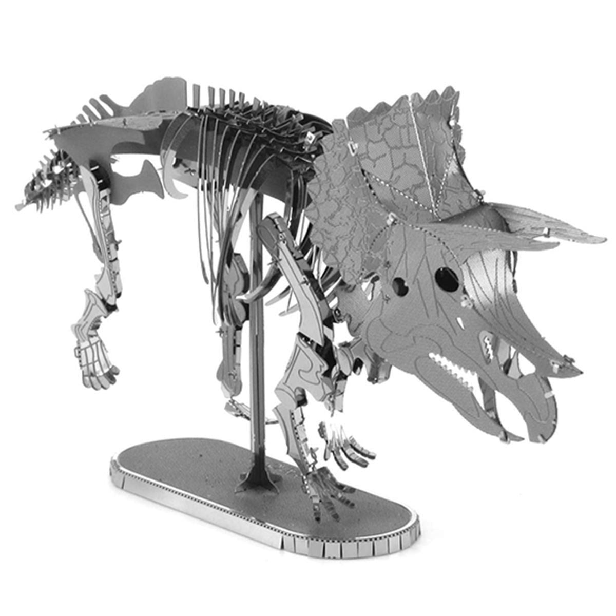 Metal Earth - 3D Metal Model Kit - Dinosaur Triceratops Skeleton