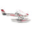 Metal Earth - 3D Metal Model Kit - Cessna 182 Floatplane