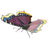 Metal Earth - 3D Metal Model Kit - Mourning Cloak