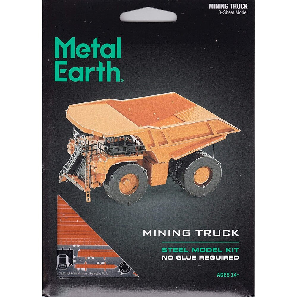 Metal Earth - 3D Metal Model Kit - Construction Mining Truck