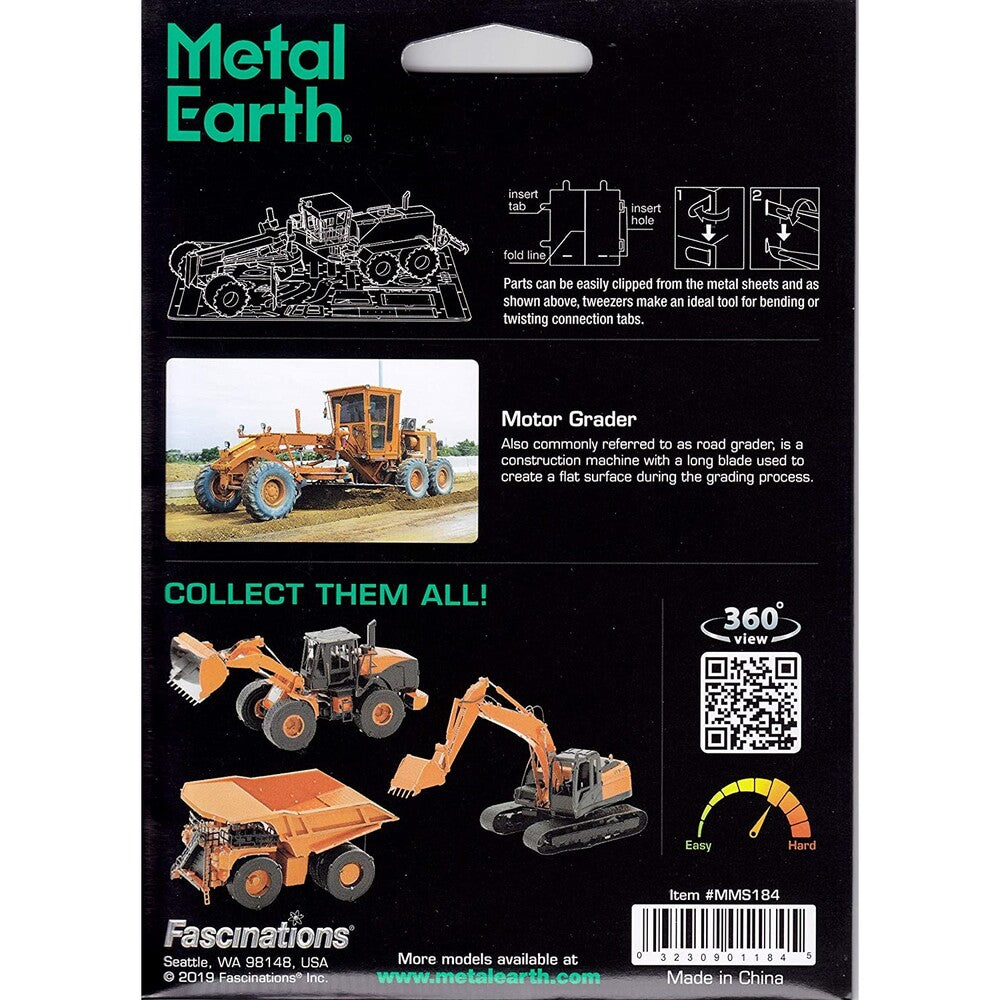 Metal Earth - 3D Metal Model Kit - Construction Wheel Loader