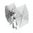 Metal Earth - 3D Metal Model Kit - Star Wars - Special Forces Tie Fighter