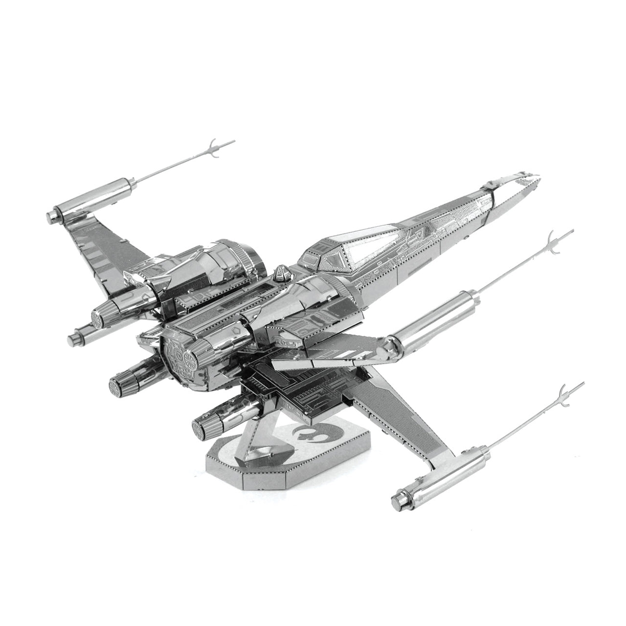 Metal Earth - 3D Metal Model Kit - Star Wars - Poe Dameron's X-Wing Fighter