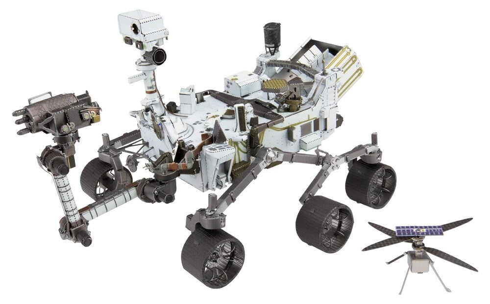 Metal Earth - 3D Metal Model Kit - Mars Rover Perseverance & Ingenuity Helicopter
