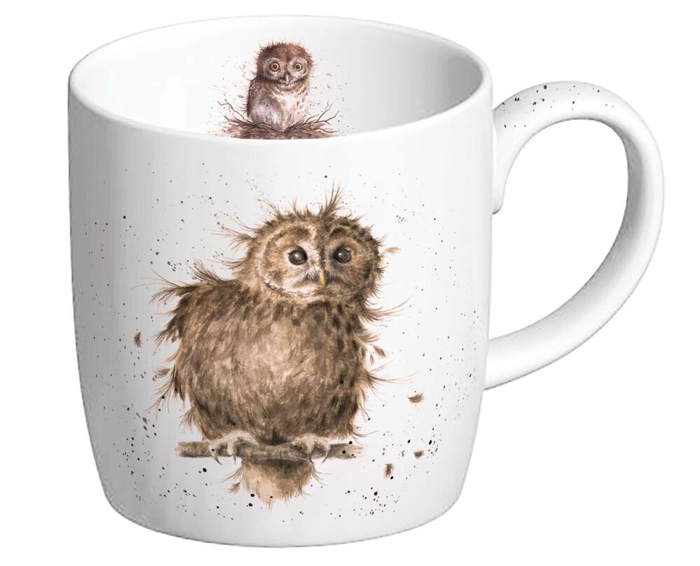 Royal Worcester Wrendale Designs Mug - Tawny Owl