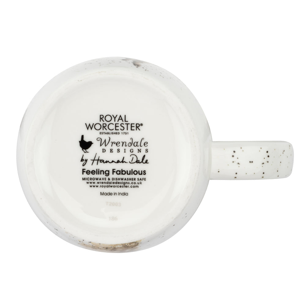 Royal Worcester Wrendale Mug - Feeling Fabulous