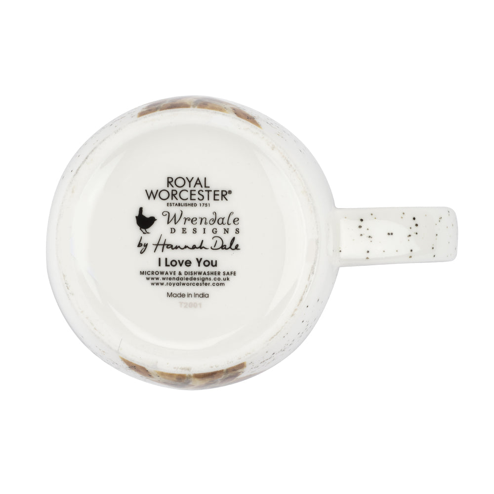 Royal Worcester Wrendale Mug - I Love You