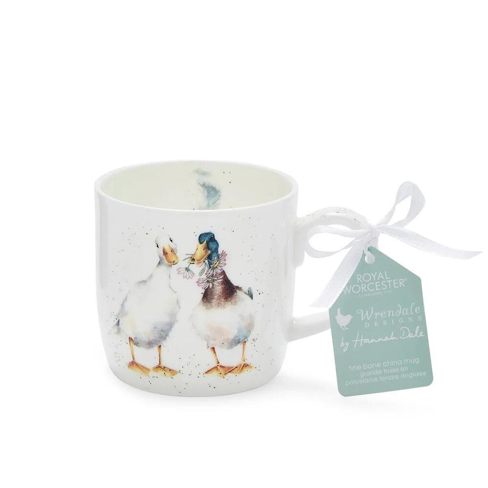 Royal Worcester Wrendale Mug - Duck Love