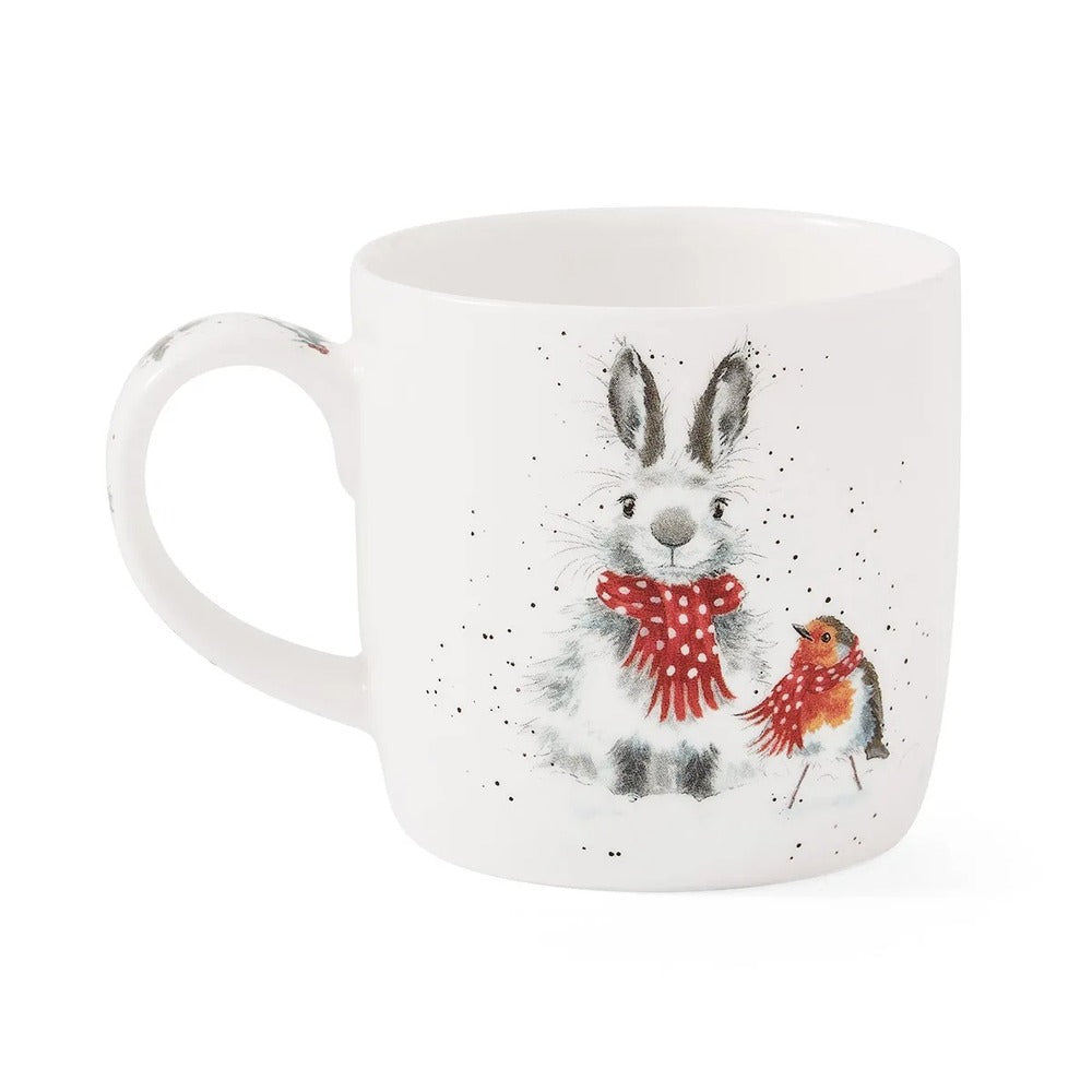 Royal Worcester Wrendale Mug - 'Snow Angels'