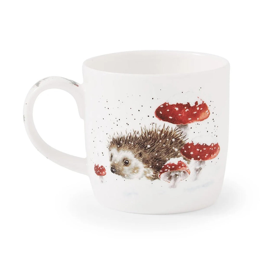 Royal Worcester Wrendale Mug - 'Home For Christmas'