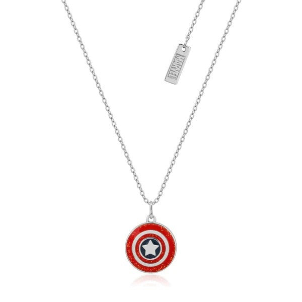 Couture Kingdom - Marvel - Captain America Necklace Silver