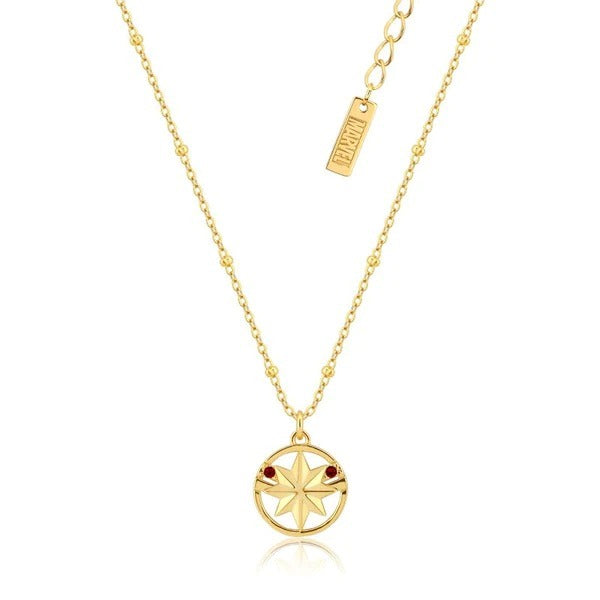 Couture Kingdom - Marvel - Captain Marvel Necklace Yellow Gold