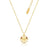 Couture Kingdom - Marvel - Captain Marvel Necklace Yellow Gold