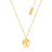 Couture Kingdom - Marvel - Thor Hammer Necklace Yellow Gold