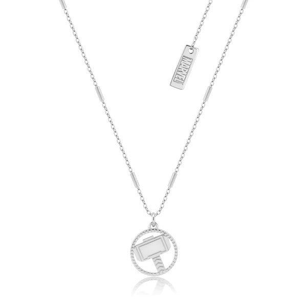 Couture Kingdom - Marvel - Thor Hammer Necklace Silver