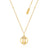 Couture Kingdom - Marvel - Black Widow Necklace Yellow Gold