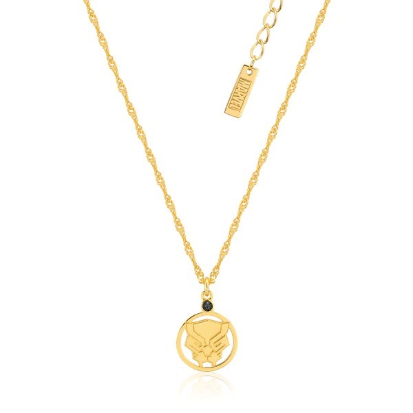 Couture Kingdom - Marvel - Black Panther Necklace Yellow Gold