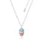 Couture Kingdom - Marvel - Thanos Crystal Necklace Silver