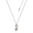 Couture Kingdom - Marvel - Infinity Gauntlet Crystal Necklace Silver