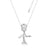 Couture Kingdom - Marvel - Guardians Of The Galaxy Baby Groot Necklace Silver