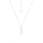 Couture Kingdom - Marvel D100 - Iron Man Facet Necklace White Gold